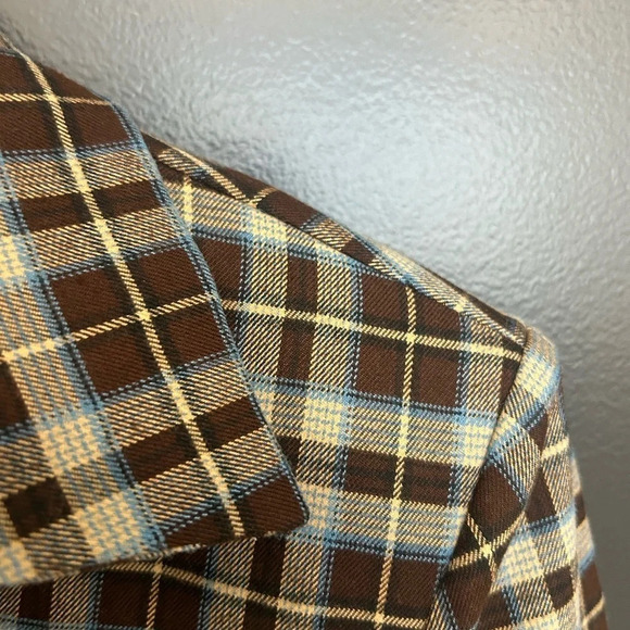 Liny Liberty deconstructed plaid crop jacket size L in mint condition - Picture 5 of 12